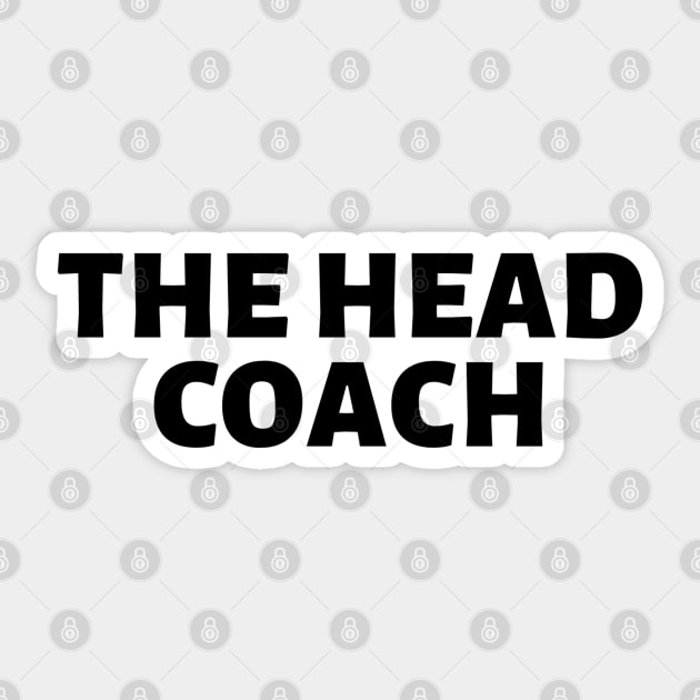 The Head Coach Sticker by LoadFM